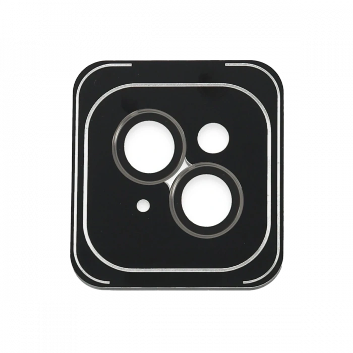  iPhone 15 PVD Metal Kamera Lens - Titan Gri