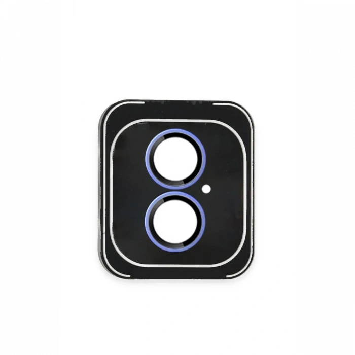  iPhone 16 PVD Metal Kamera Lens - Mavi