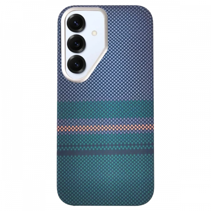  Samsung Galaxy S25 Besa Magsafe Kapak - Mavi