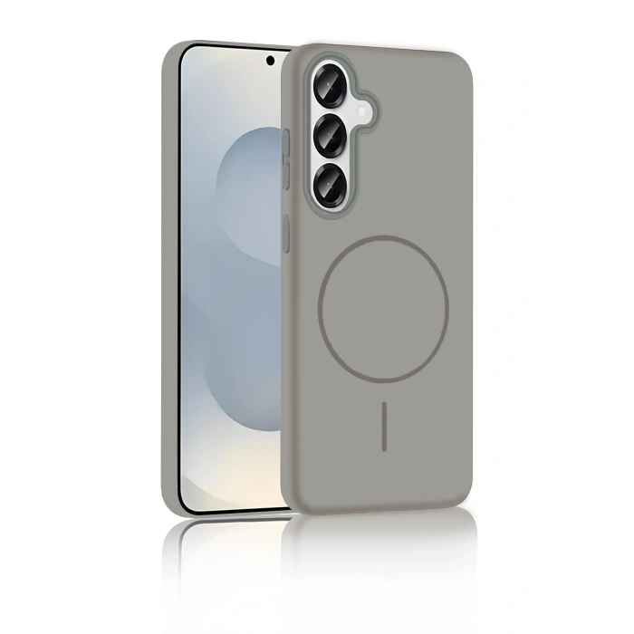  Samsung Galaxy S25 Broş Magsafe Kapak - Mor