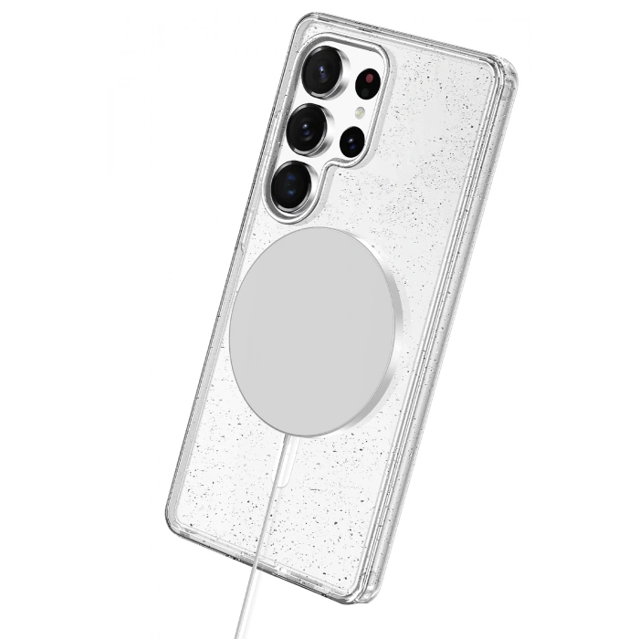  Samsung Galaxy S25 Ultra Star Magsafe Kapak - Şeffaf