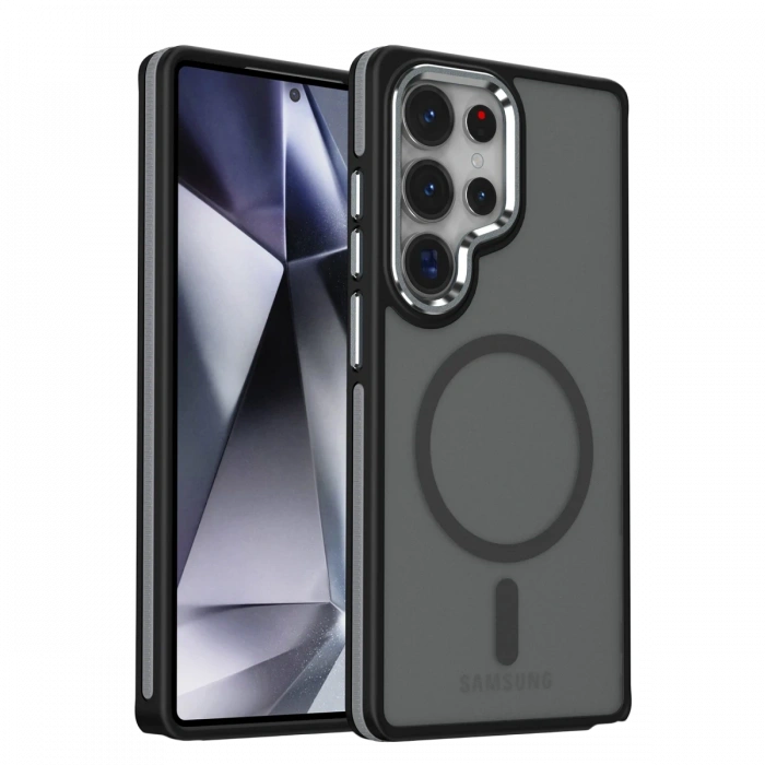  Samsung Galaxy S25 Ultra Winner Magsafe Kapak - Siyah