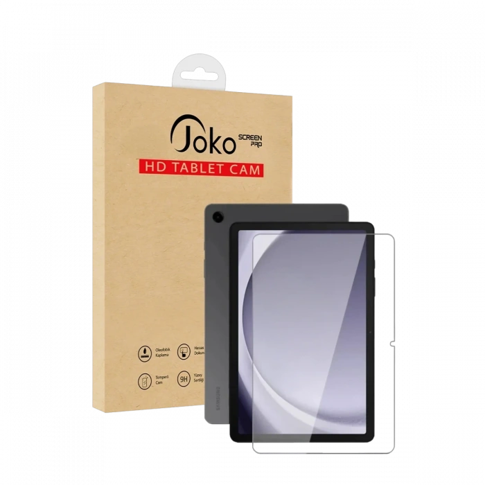  Samsung Galaxy Tab A9 HD Tablet Cam Ekran Koruyucu - Şeffaf