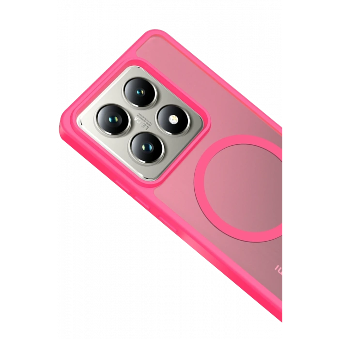  Xiaomi Mi 14T Pro Jota Magsafe Kapak - Rose