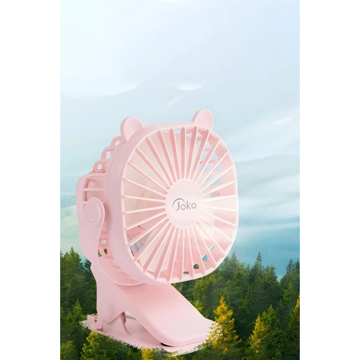 JS03 Masaüstü Soğutma Fanı - Beyaz