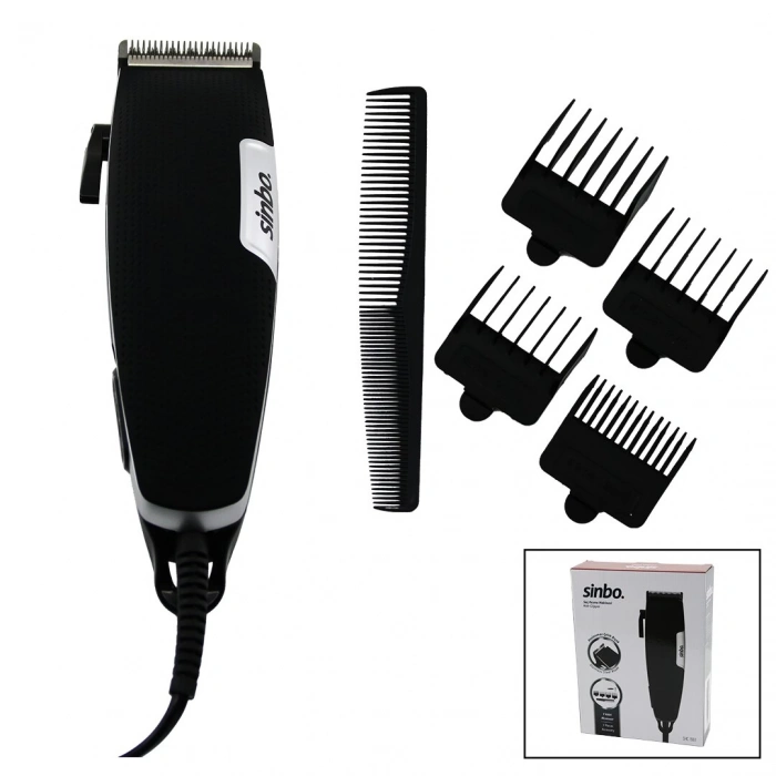 KABLOLU FİŞLİ  SAÇ SAKAL KESME TRAŞ MAKİNESİ  KOLLU TARAK AYARI  SHC-1901 (4887)