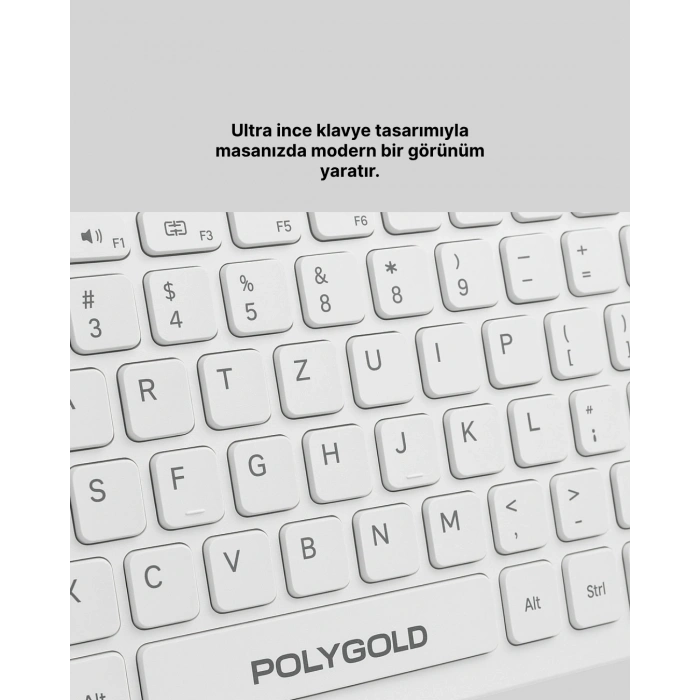Kablosuz Klavye Mouse Takımı - Ergonomik, Sessiz Ve Enerji Tasarruflu