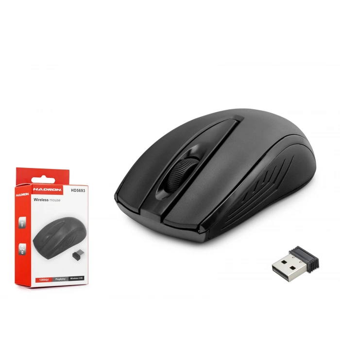 Kablosuz Mouse 1200 Dpi - Siyah HD5693