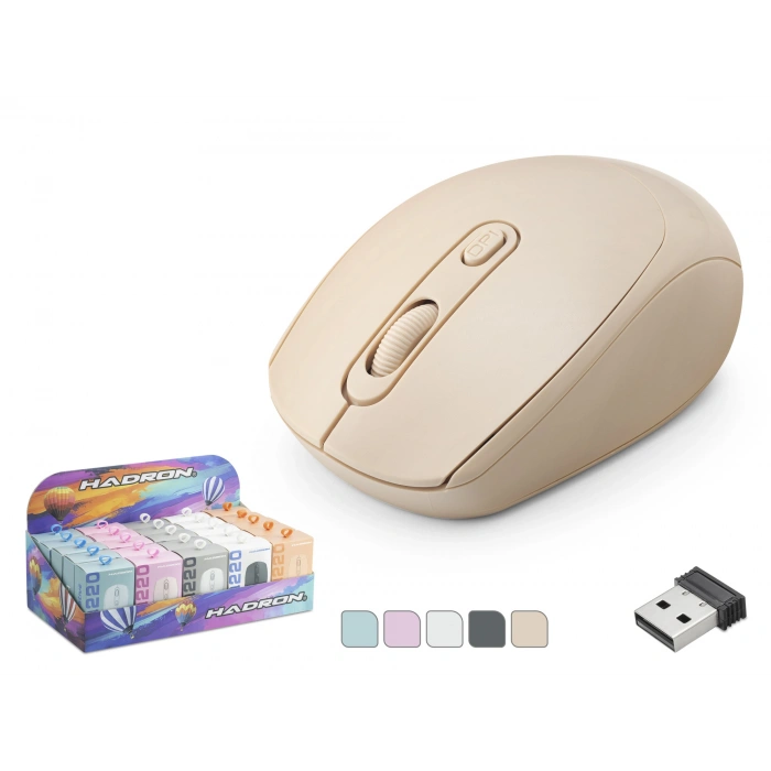 Kablosuz Mouse 1600 Dpi 25Li Paket Siyah Beyaz Mavi Pembe Turuncu Q220K