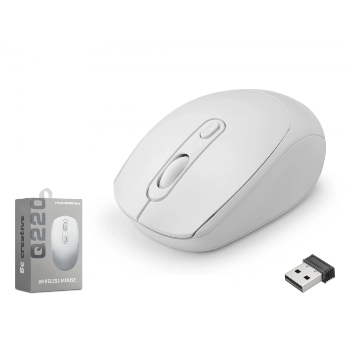 Kablosuz Mouse 1600 Dpi Beyaz Q220W