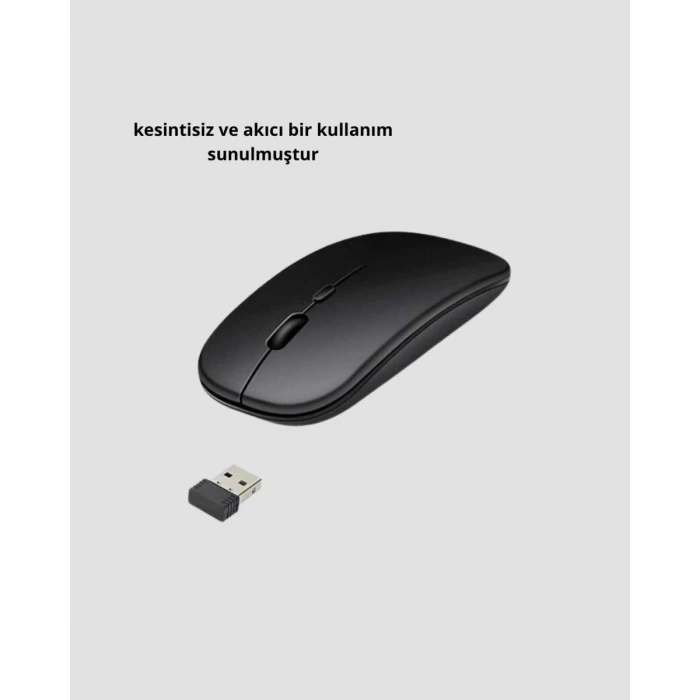 Kablosuz  Mouse –  Ayarlanabilir, Ergonomik