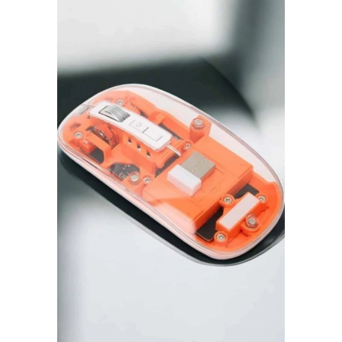 Kablosuz Mouse Fare 5.0 Bluetooth Bağlantılı Usb Girişli