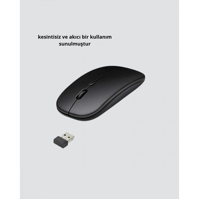 Kablosuz Oyuncu Mouse –  Gelişmiş Optik Sensör Profesyonel Ve Oyun Kullanımına Uygun