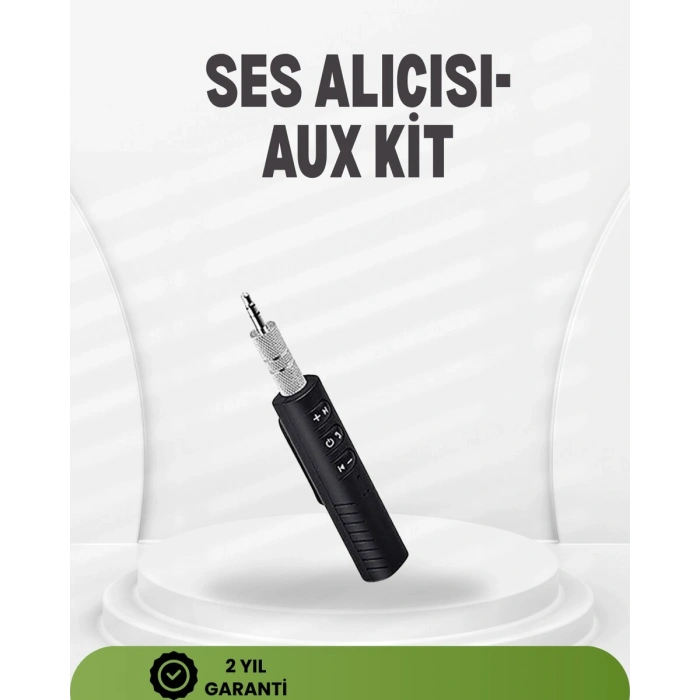 Kablosuz Ses Çözümü – 3.5mm Jaklı Bluetooth Müzik Alıcısı