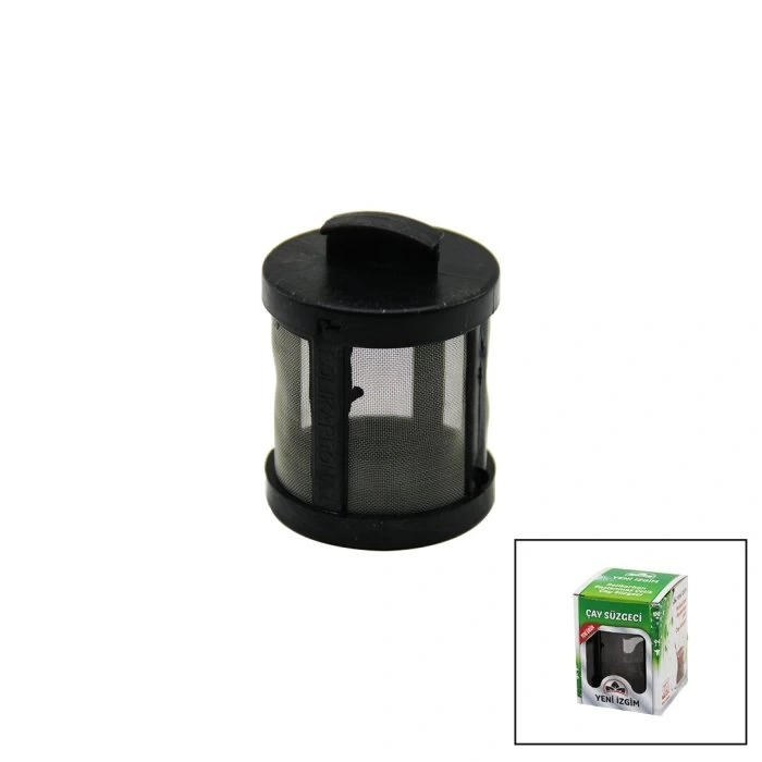 KAFES DEMLİK İÇİ ÇAY SÜZGEÇ PASLANMAZ ÇELİK POLİKARBON ÇERÇEVE - KAPAK 250℃ (4887)