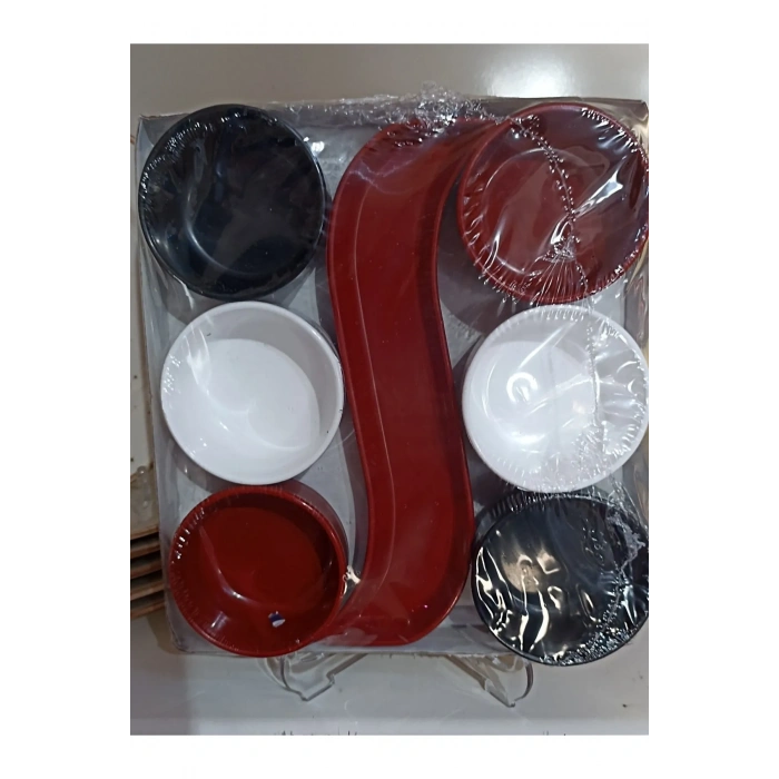 Kahvaltı Çerez Seti 7 Parça Akrilik -M11325