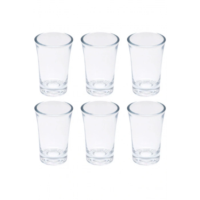 Kahve Yanı 6lı Su Bardağı Tosca Shot -TG-2022