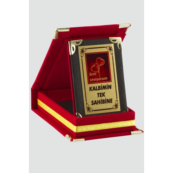 Kalbimin Tek Sahibine Plaketi