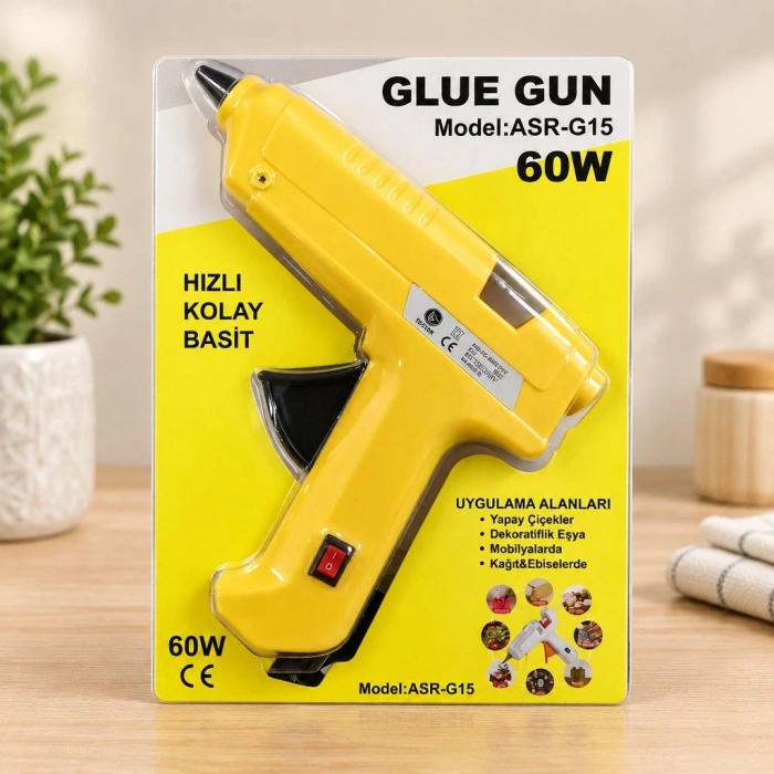 Kalın Sıcak Silikon Tabancası 60 W