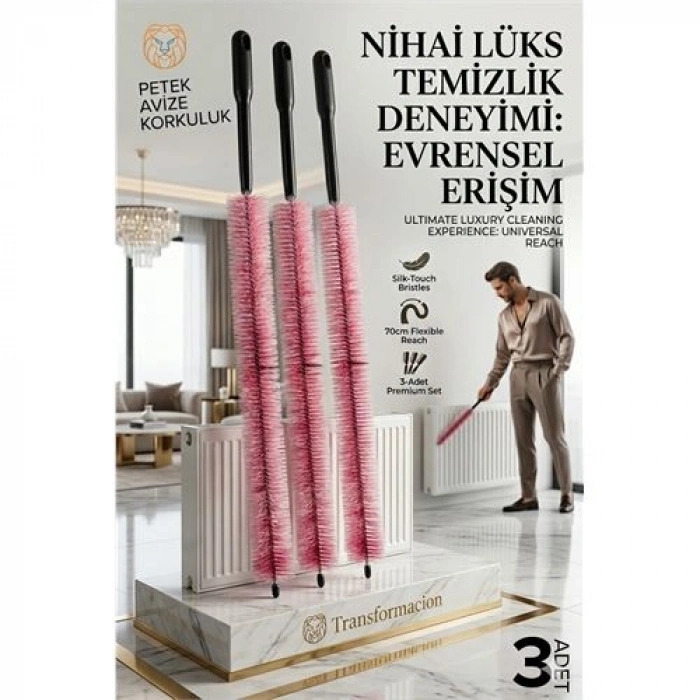 Kalorifer Petek Temizleme Fırçası 3 ADET 719753