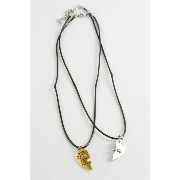 Kalp Arkadaşlık Kolyesi (Çift Kolye)