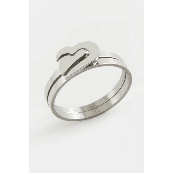 Kalp Çift Yüzük