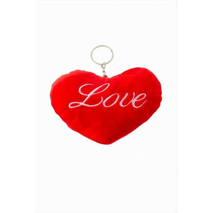Kalp Peluş Anahtarlık 9 cm
