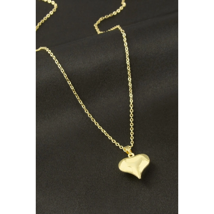 Kalp Şekilli Uçlu Kolye