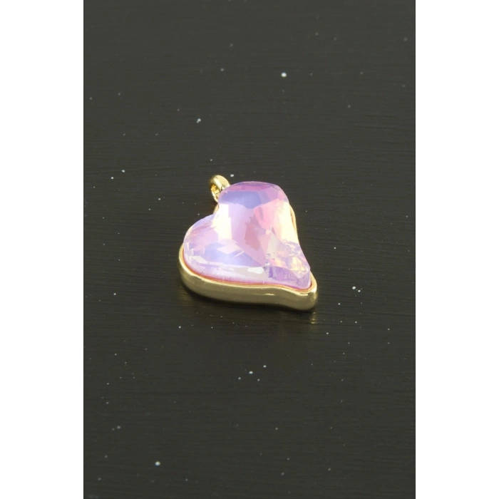 Kalp Taşlı Tek Kulplu Aparat 1 Adet