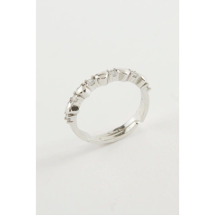 Kalp Taşlı Yüzük