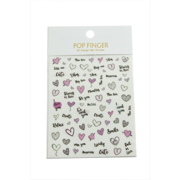 Kalp Tattoo Dövme Sticker