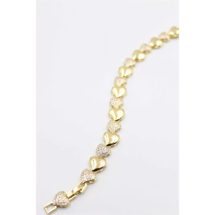 Kalp Xuping Bileklik - Altın