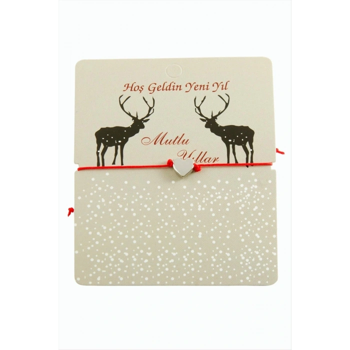 Kalp Yılbaşı Bilekliği