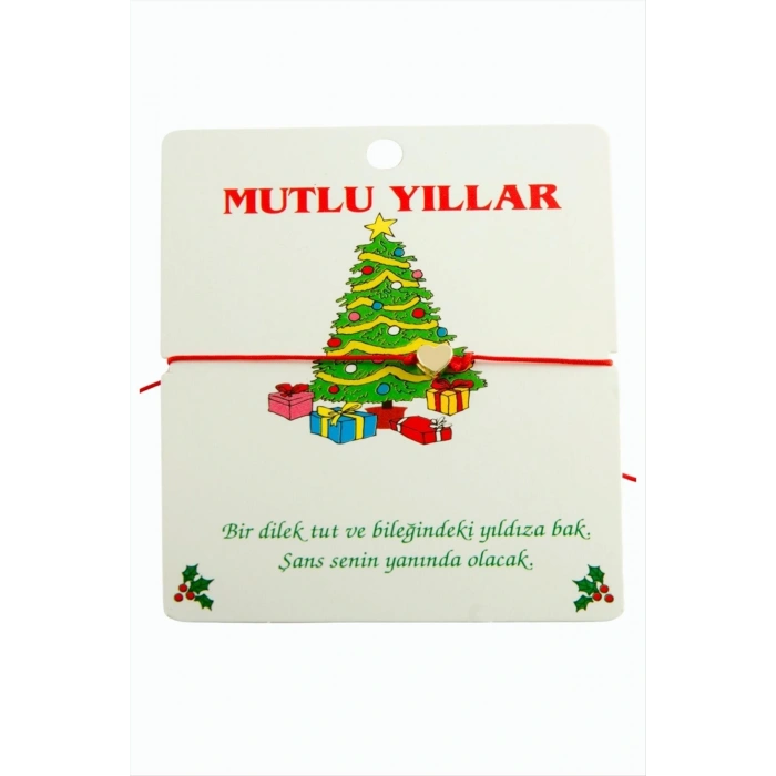 Kalp Yılbaşı Bilekliği