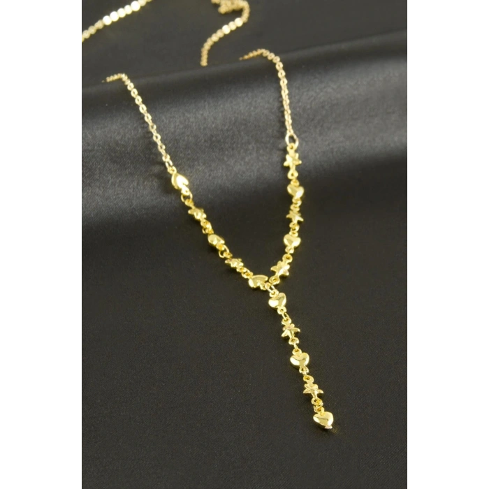 Kalp Yıldız Y Kolye