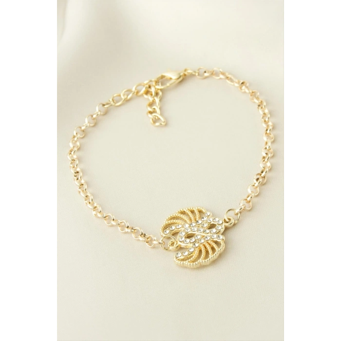 Kanat Sonsuzluk Taşlı Bileklik