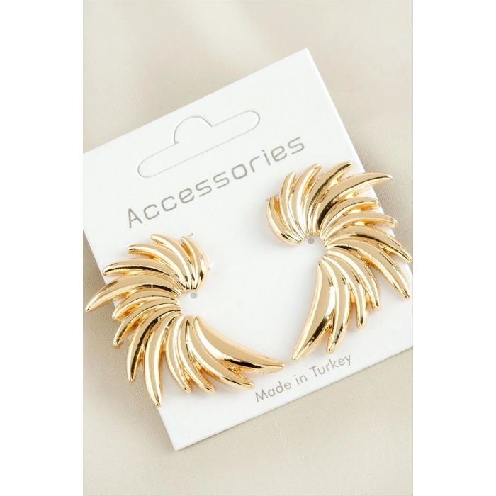 Kanat Yeni Sezon Metal Küpe