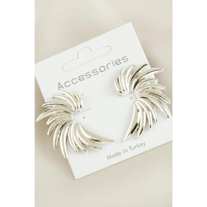 Kanat Yeni Sezon Metal Küpe