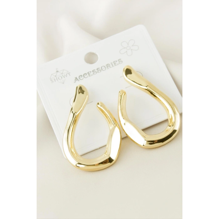 Kanca Şekilli Plastik Küpe