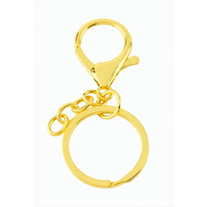 Kancalı Metal Anahtarlık Aparatı Zincirli