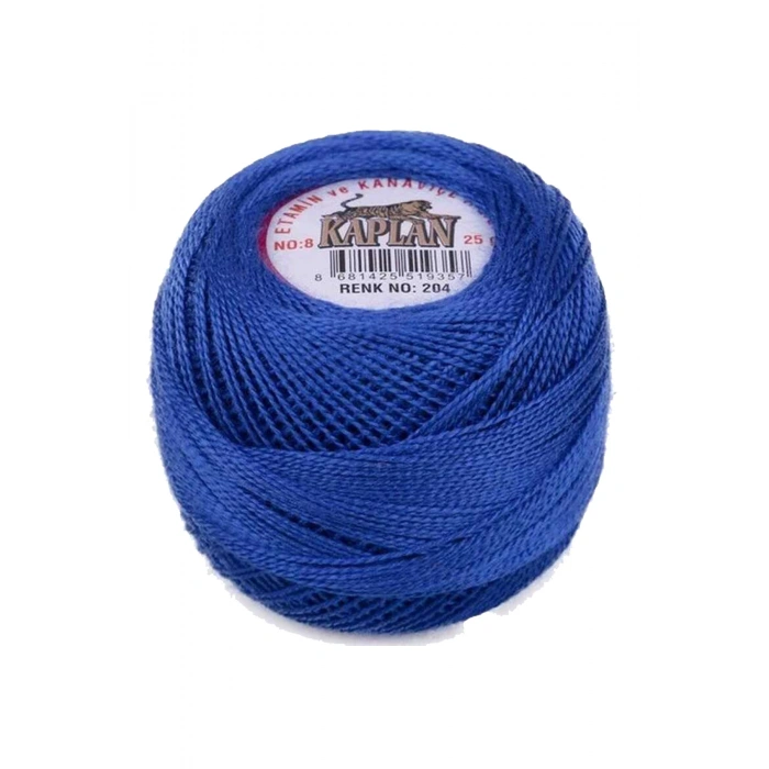 Kaplan Etamin Ve Kanaviçe İpi 8 No Kod/Renk: 204 - 