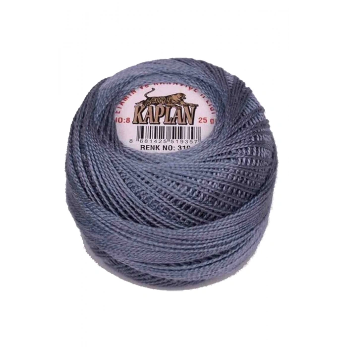 Kaplan Etamin Ve Kanaviçe İpi 8 No Kod/Renk: 319 - 