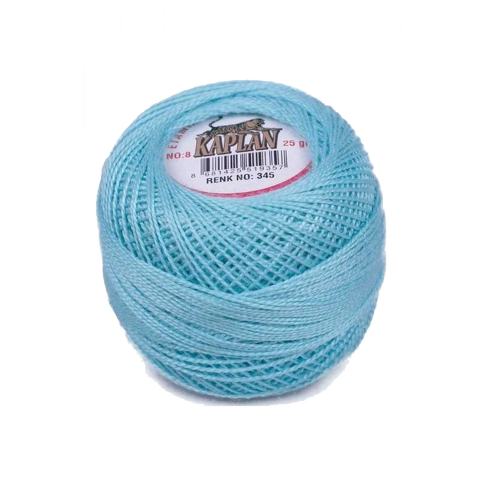 Kaplan Etamin Ve Kanaviçe İpi 8 No Kod/Renk: 345 - 