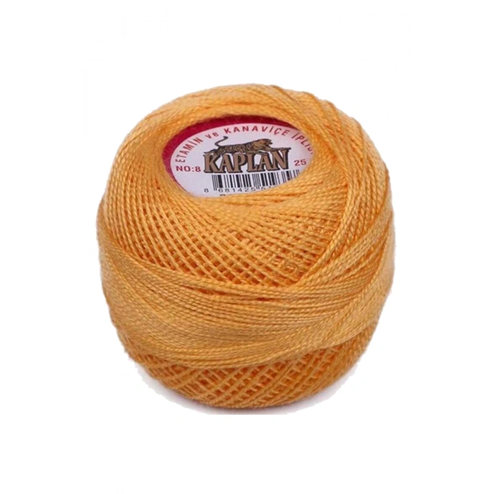 Kaplan Etamin Ve Kanaviçe İpi 8 No Kod/Renk: 444 - 