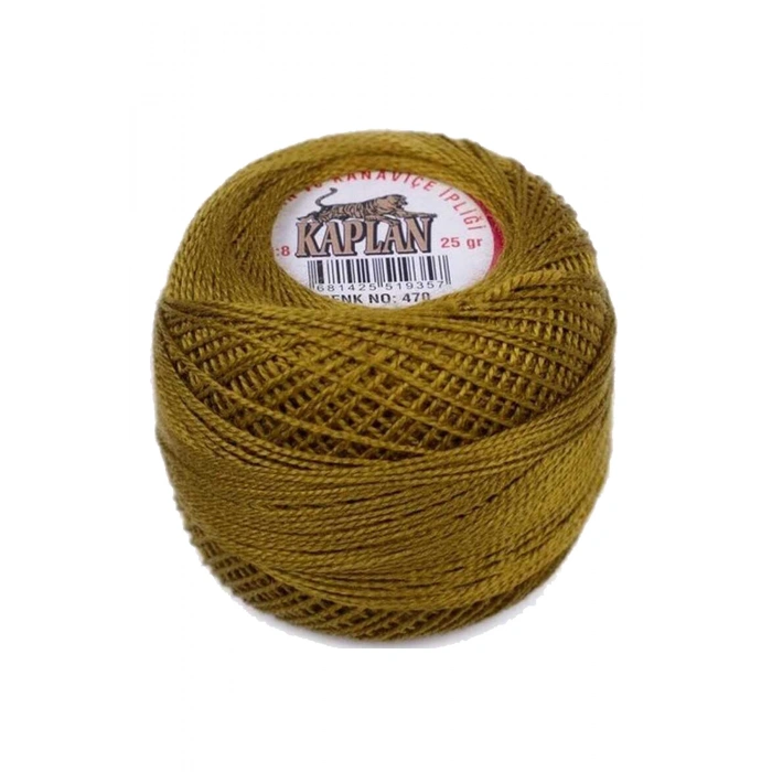 Kaplan Etamin Ve Kanaviçe İpi 8 No Kod/Renk: 470 - 