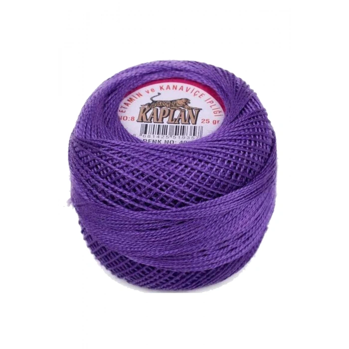 Kaplan Etamin Ve Kanaviçe İpi 8 No Kod/Renk: 495 - 
