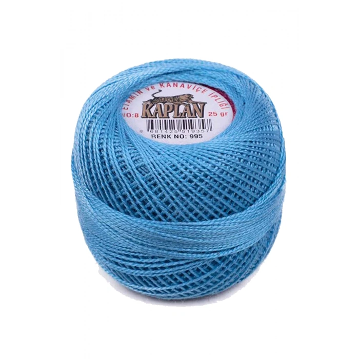 Kaplan Etamin Ve Kanaviçe İpi 8 No Kod/Renk: 995 - 