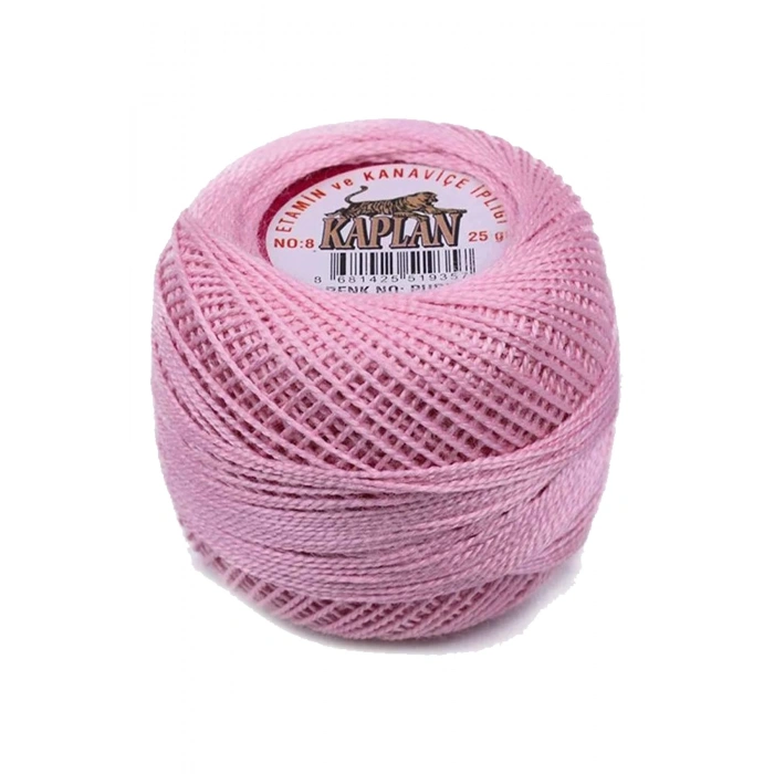 Kaplan Etamin Ve Kanaviçe İpi 8 No Kod/Renk: PUDRA - 