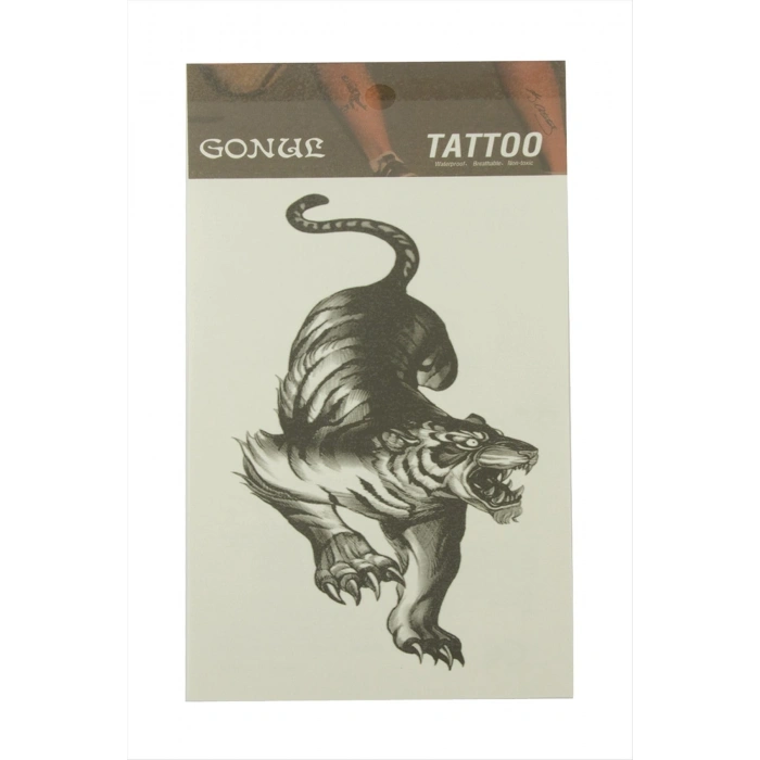 Kaplan Tattoo Dövme Sticker