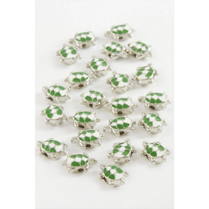 Kaplumbağa Mineli Bileklik ve Kolye Ucu Aparatı 1 Adet